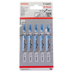 Пилка Bosch T118BF 5шт по металлу 2608634503