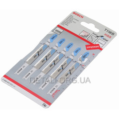 Пилка лобзика Bosch T118B 5шт по металлу 2608631014 2