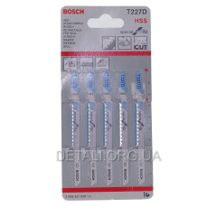 Пилка Bosch T227D 5шт по металу 2608631030