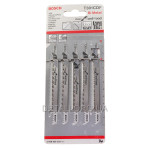 Пилка Bosch T301CDF 5шт по дереву 2608636229