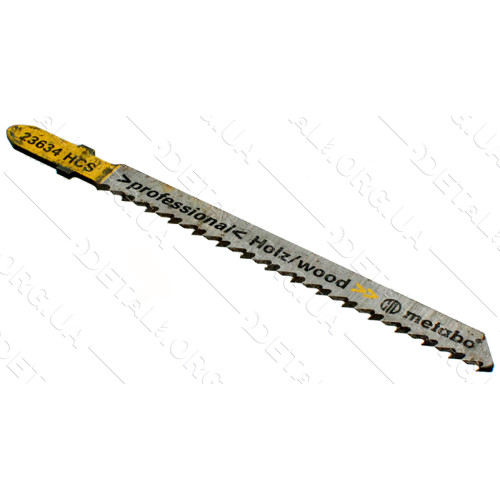 Пилка лобзика Metabo 23634 (101 B) (1шт) по дереву