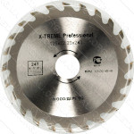 Пильный диск по дереву X-Treme 125X22,23 24 зуб.