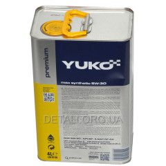 Масло YUKO MAX SYNTHETIC 5W-30 SAE API SN 4л жерсть 2