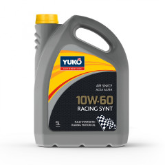 Масло YUKO RACING SYNT 10W-60 SAE API SN/CF 5л