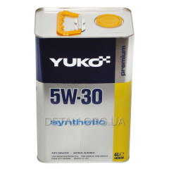 Олива YUKO SUPER SYNTHETIC C3 5W-30 SAE API SN/CF 4л каністра