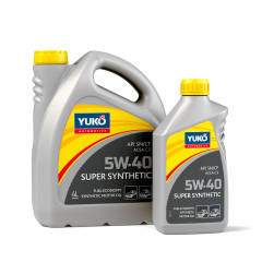 Олива YUKO SUPER SYNTHETIC 5W-40 SAE API SN/CF 4л