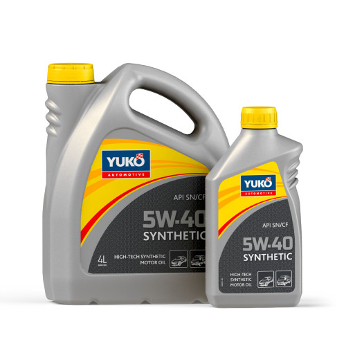 Масло YUKO SYNTHETIC 5W-40 SAE API SN/CF 20л ведро жерсть 