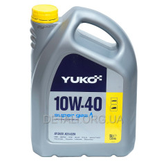 Масло YUKO SUPER GAS 10W-40 SAE API SM/CF 5л для машин с ГБО 