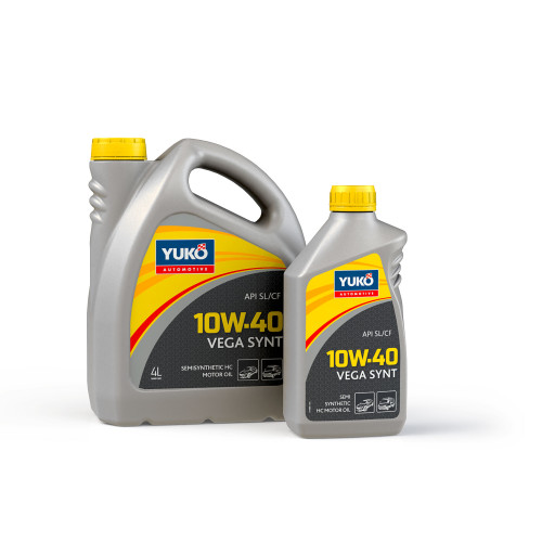 Масло YUKO VEGA SYNT 10W-40 SAE API SL/CF 5л