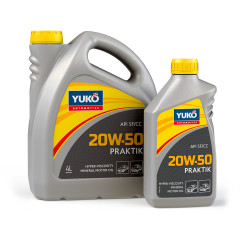 Олива YUKO PRAKTIK 20W-50 SAE API SF/CC 5л