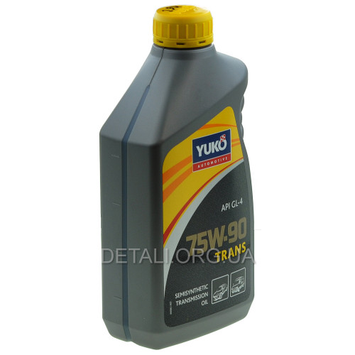 Масло YUKO TRANS 75W-90 SAE API GL-4 1л