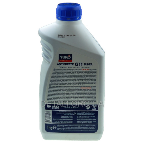 Антифриз-40 YUKO Super G11 синій (-37С….+115С) 1 кг