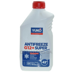 Антифриз-40 YUKO Super G12 червоний CARBOXYLATE (-37С....+115С) 1 кг