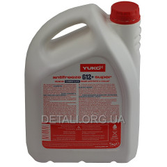 Антифриз-40 YUKO Super G12+ красный CARBOXYLATE (-37С .... + 115С) 5 кг  2