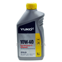 Олива YUKO TURBOSYNT DIESEL 10W-40 SAE API CH-4/SL ACEA E5, E2 1л