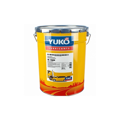 Масло YUKO М-10ДМ SAE 30 API CD (-15С...0С...+45С) 20л канистра 