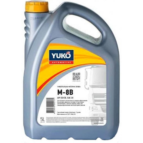 Олива YUKO М-8В SAE 20 API SD/CB (-22С...0С...+40С) 5л