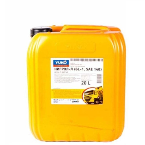 Олива YUKO Нігрол – Л GL-1 SAE 140 API (-3С...0С..+45С) 20л