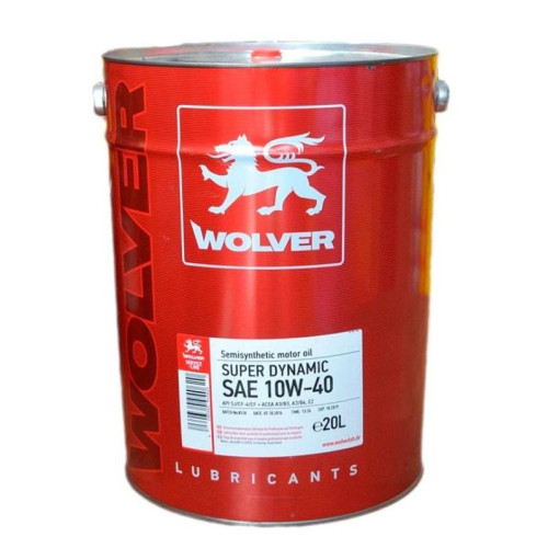 Масло Wolver Super Dynamic 10W-40 (API SL/CF ACEA A3/B3, A3/B4) 20л
