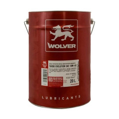 Олива Wolver Turbo Evolution 10W-40 (API CI-4/SL ACEA A3/B4 E7) 20л ж/б