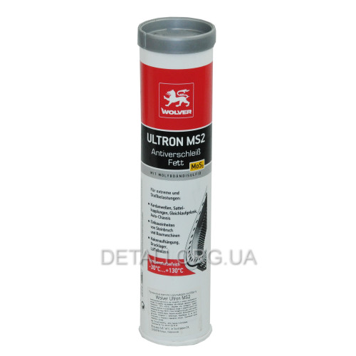 Мастило Wolver Ultron MS2 (NLGI 2, KPF2K-30, L-XDCGB 2) 400 мл