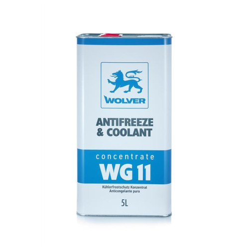 Антифриз Wolver WG11 (синій до -38 С) 5л