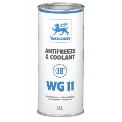 Антифриз Wolver Coolant Ready to Use WG11 (синій до -38 С) 1,5 л