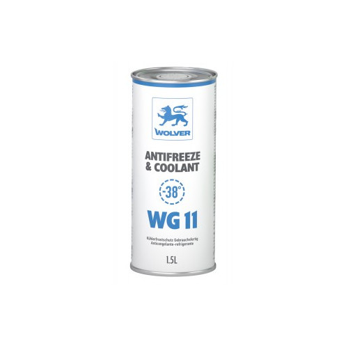 Антифриз Wolver Coolant Ready to Use WG11 (синій до -38 С) 1,5 л