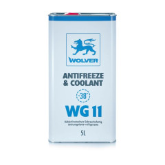 Антифриз Wolver Coolant Ready to Use WG11 (синий, до -38 С) 5л