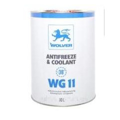 Антифриз Wolver Coolant Ready to Use WG11 (синій до -38 С) 10 л