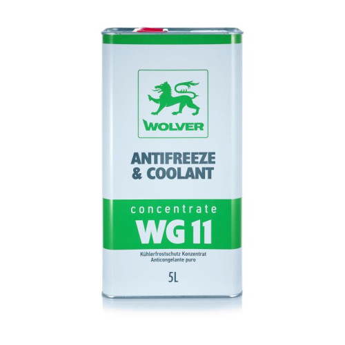 Антифриз Wolver WG11 (зелений до -38 С) 5 л