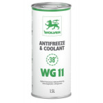Антифриз Wolver Coolant Ready to Use WG11 (зелений до -38 С) 1,5 л
