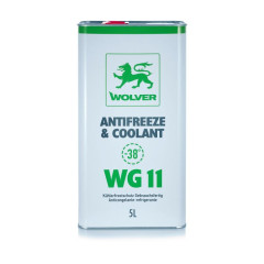 Антифриз Wolver Coolant Ready to Use WG11 (зелений до -38 С) 5 л