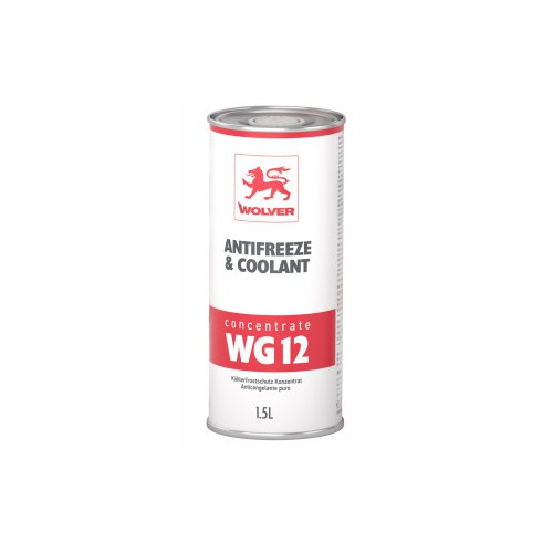 Антифриз Wolver WG12 (красный, до -38 С) 1,5 л