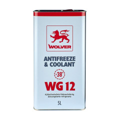 Антифриз Wolver Coolant Ready to Use WG12 (червоний, до -38°С) 5 л