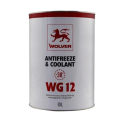 Антифриз Wolver Coolant Ready to Use WG12 (червоний, до -38°С) 10 л
