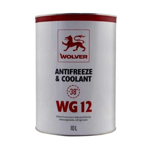 Антифриз Wolver Coolant Ready to Use WG12 (червоний, до -38°С) 10 л