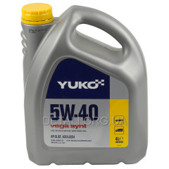 Олія YUKO VEGA SYNT SAE 5W-40 API SL/CF 4л