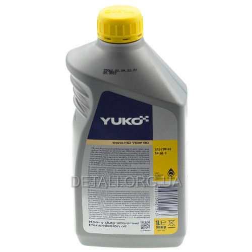 Масло YUKO TRANS SAE 75W-90 API GL-5 1 литр