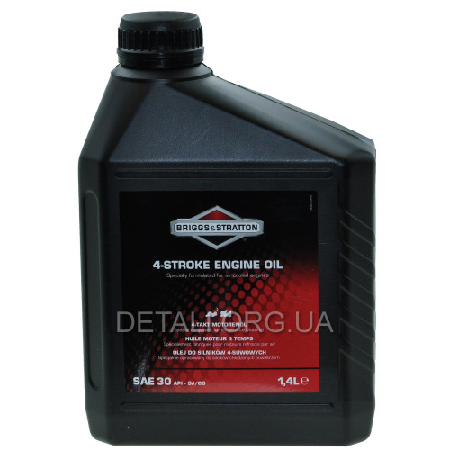 Олива для 4-х тактних двигунів Briggs&Stratton SAE 30 1.4л