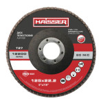 Круг лепестковый плоский 125х2.2 P80 Т27 HAISSER 10 шт.