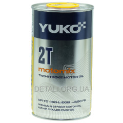 Олива для двотактних двигунів YUKO MOTOMIX 2T 0,5 л каністра жерсть