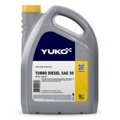 Олива YUKO TURBO DIESEL SAE30 5 л каністра