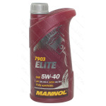 Масло для 4-х тактных двигателей MANNOL Elite 4T API SN/CF 5W-40 , 1л, синтетика
