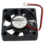 Вентилятор чорний SP5010A DC12V 50*50*10 мм (пластик)