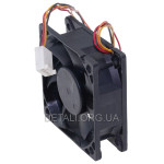 Вентилятор чорний (пластик) 12V 40*40*10,5 мм