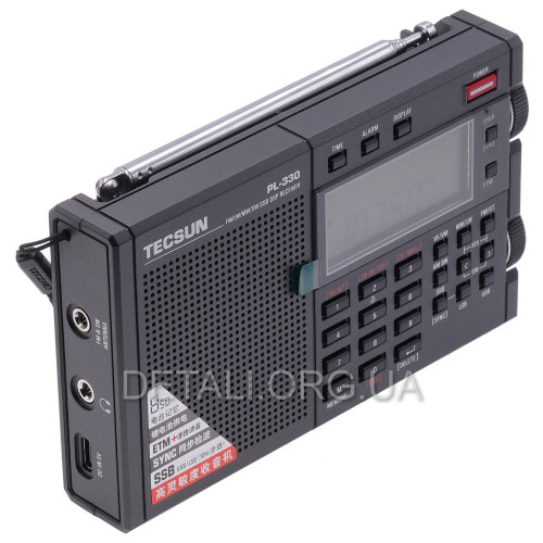 Радиоприемник полнодиапазонный Tecsun PL-330 FM/MW/SW/LW SSB DSP