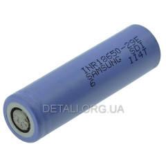 Б/В Акумулятор Li-Ion SAMSUNG 2.5Ah 3.7V INR18650-29E (SDI-6) d18 h65