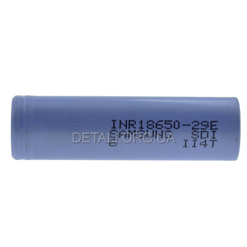Б/В Акумулятор Li-Ion SAMSUNG 2.5Ah 3.7V INR18650-29E (SDI-6) d18 h65