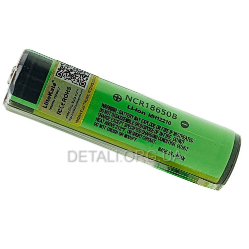 Аккумулятор NCR18650B LiitoKala 34B-PCB 3400mAh с защитой 5А оригинал